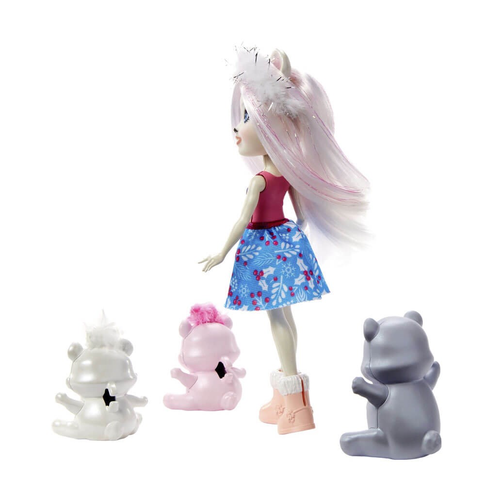 Enchantimals Aile Serileri Oyun Seti Ayıcık Ailesi Gjx43-Gjx47 Enchantimals GJX47