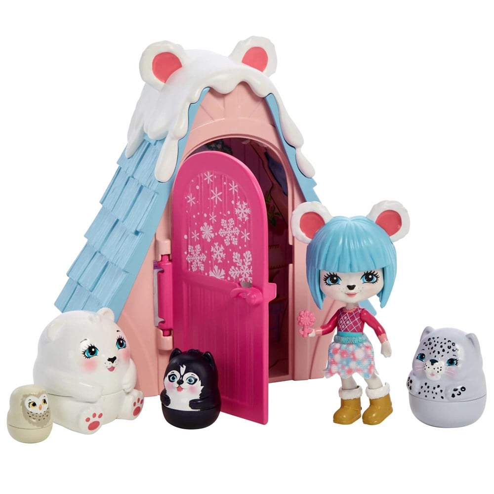 Enchantimals Secret Besties Bebek ve Ev Oyun Seti GTM46-GTM50 Enchantimals GTM50