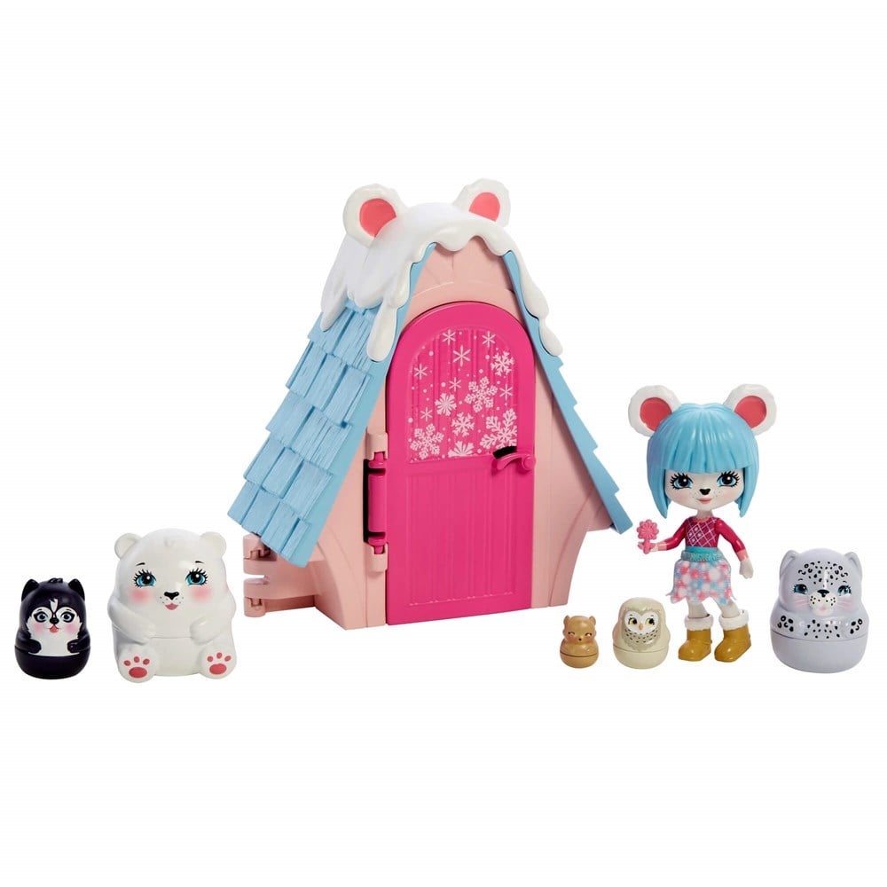 Enchantimals Secret Besties Bebek ve Ev Oyun Seti GTM46-GTM50 Enchantimals GTM50