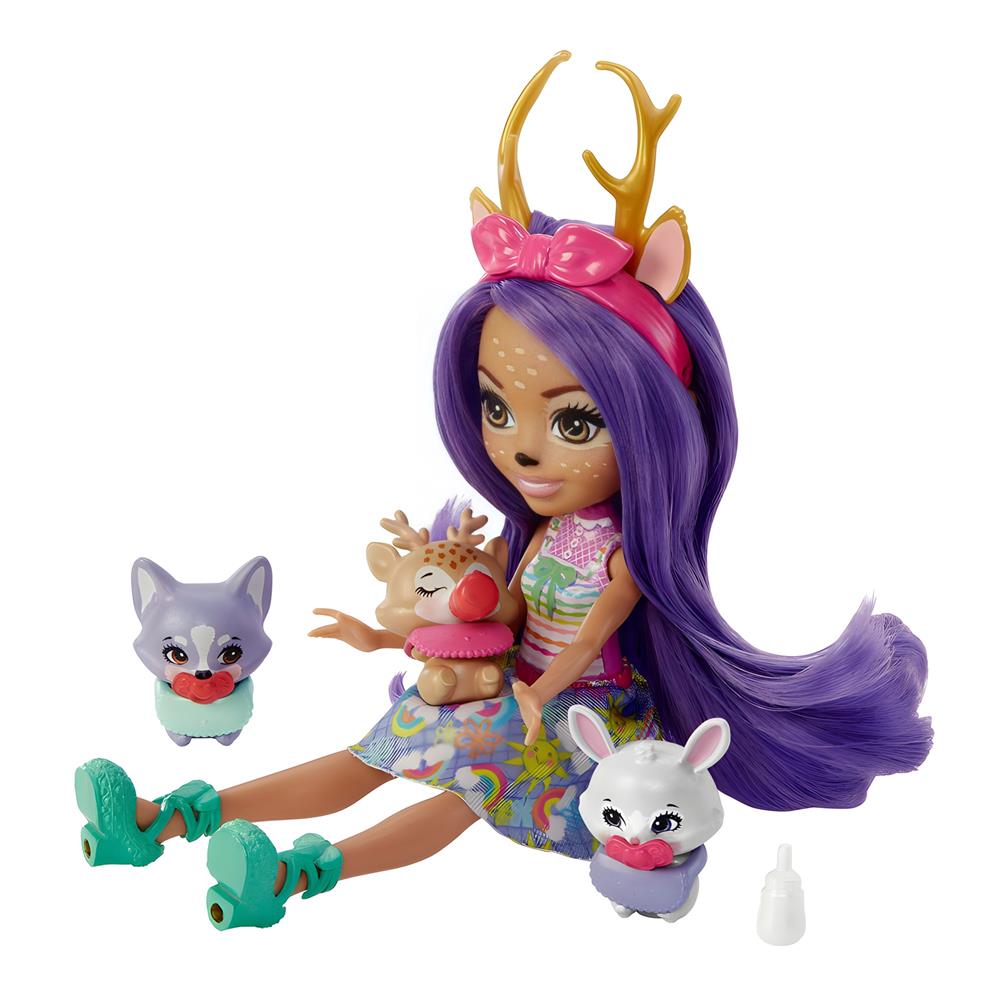 Enchantimals Bestie Reveal Yakın Arkadaş Bebekler HLK83-HLK84 Enchantimals HLK84