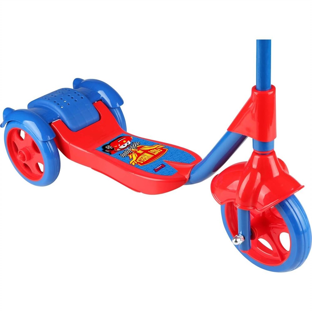 Erdem 3 Tekerlekli Frenlı Sepetli Fast Wheel Scooter Erdem Oyuncak ERD ESC14E