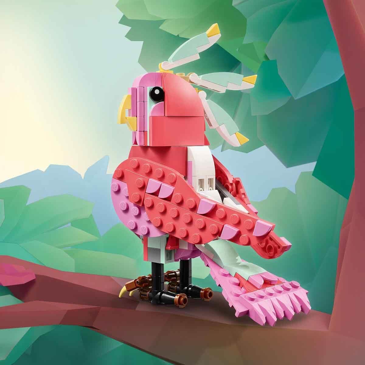 LEGO CREATOR VAHSI HAYVANLAR PEMBE FLAMINGO 31170 Diğer LMC31170