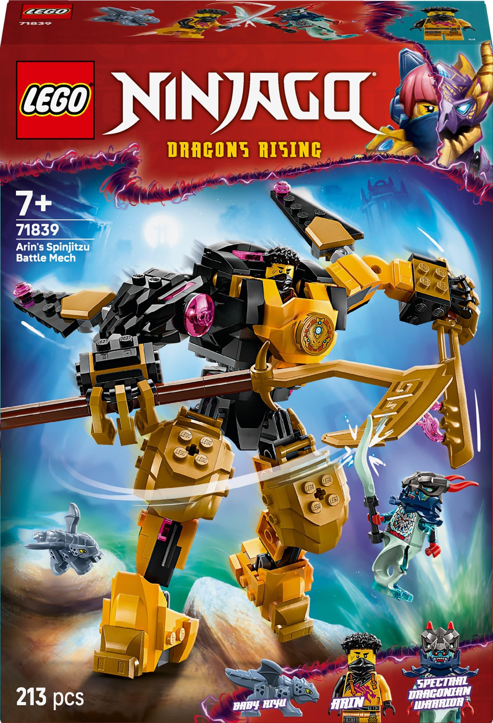 LEGO NINJAGO ARININ SPINJITZU SAVAS ROBOTU 71839 Diğer LSL71839