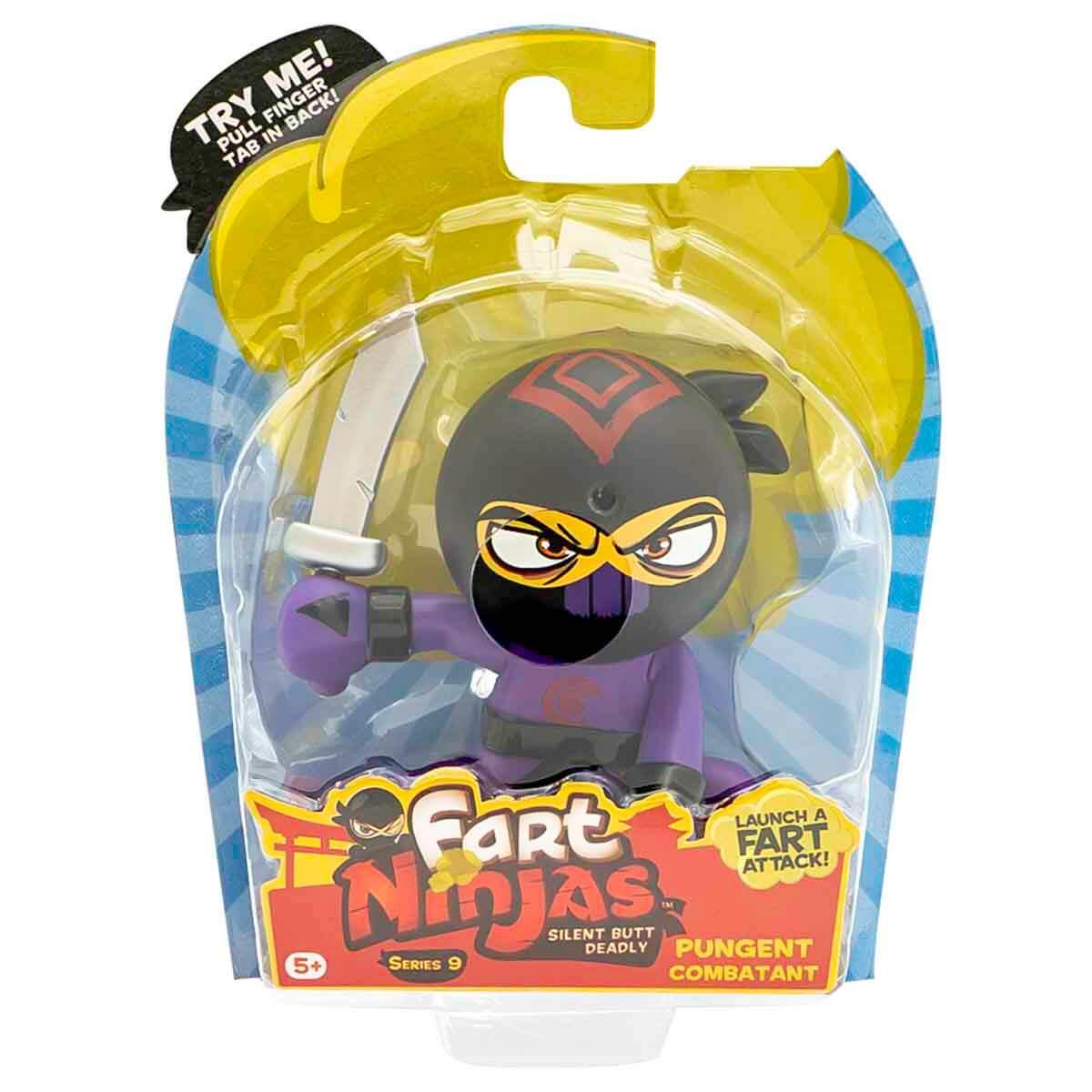 FART NINJAS GAZ CIKARAN SENSORLU FIGUR S9 FAN02001 - PUNGENT COMBATANT Diğer FAN02001 PC
