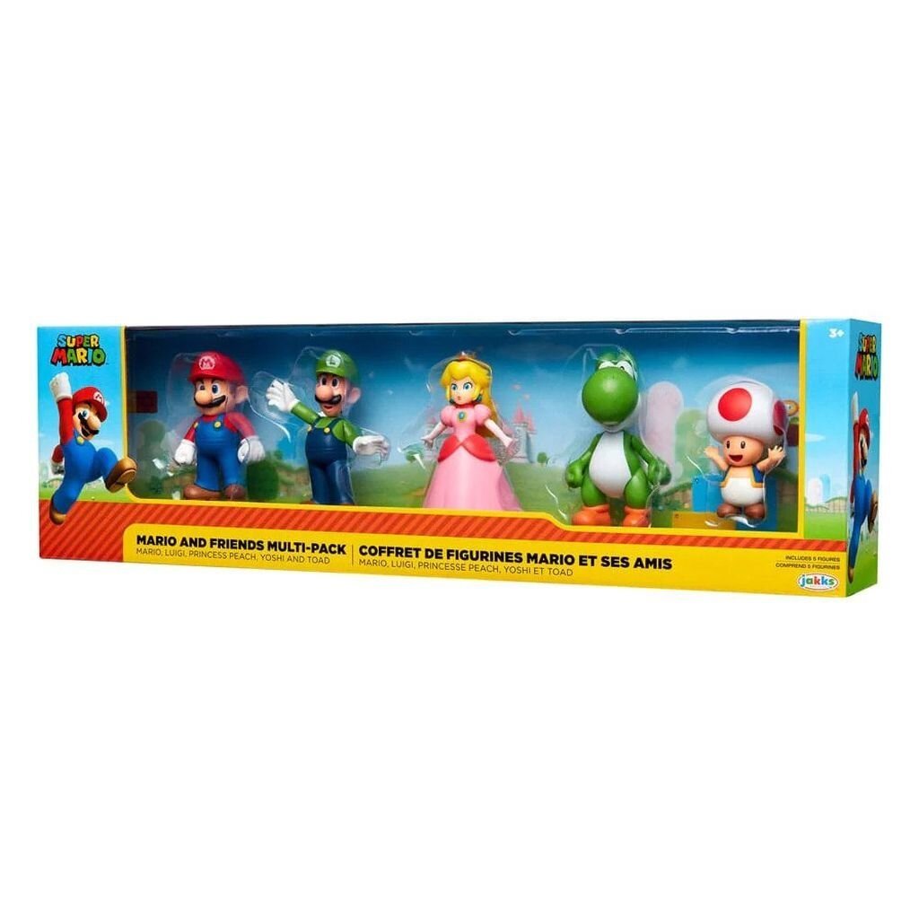 NINTENDO SUPER MARIO VE ARKADASLARI FIGURLERI 6.5 CM 11844 Diğer NESL 11844