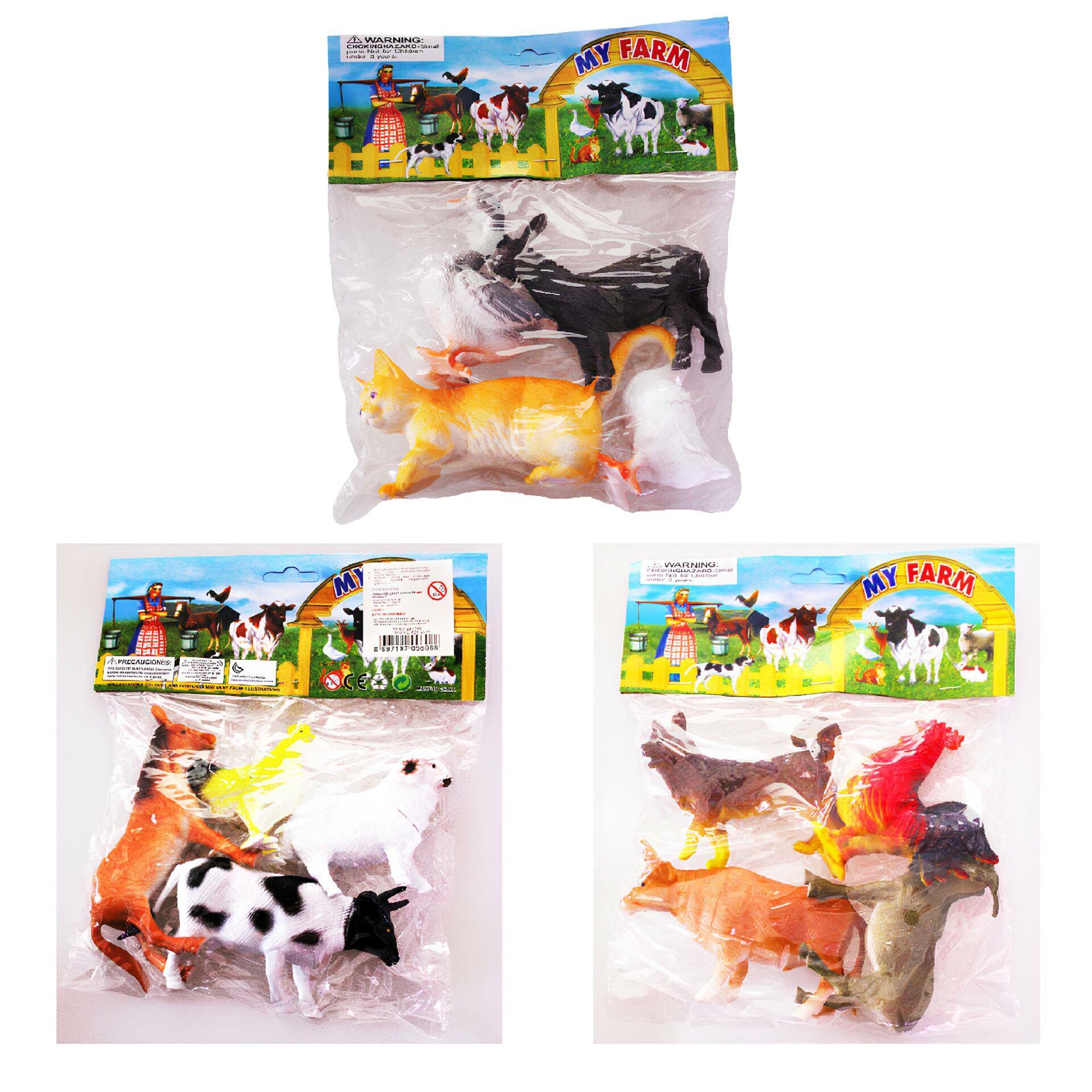 4'lü Evcil Hayvanlar PVC Kızılkaya KZL 828 26 1