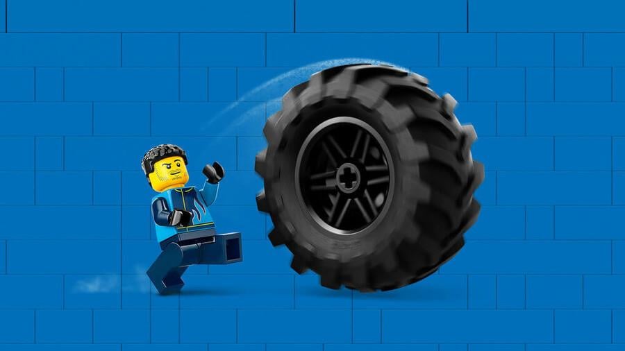 LEGO CITY MAVI CANAVAR KAMYON 60402 Diğer LSC60402