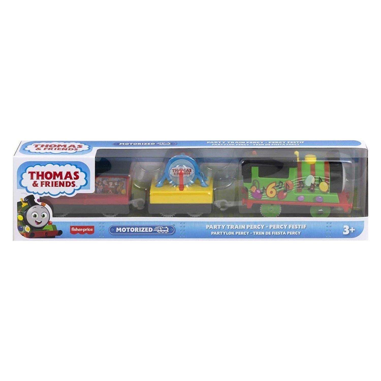 Thomas ve Arkadaşları Büyük Tekli Tren Eğlenceli Karakterler Party Train Percy HFX97-HDY72 Thomas Friends HDY72