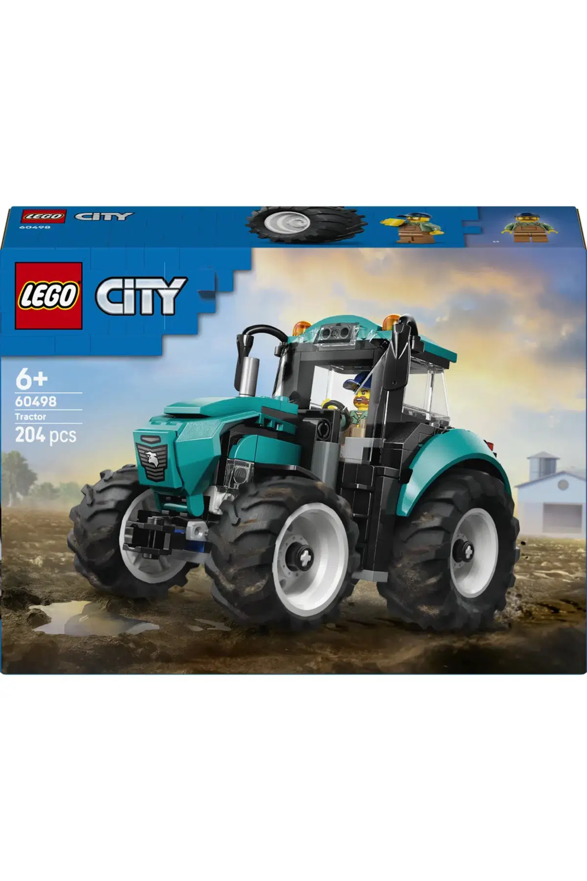 LEGO City Traktör 60498 Lego LSC60498