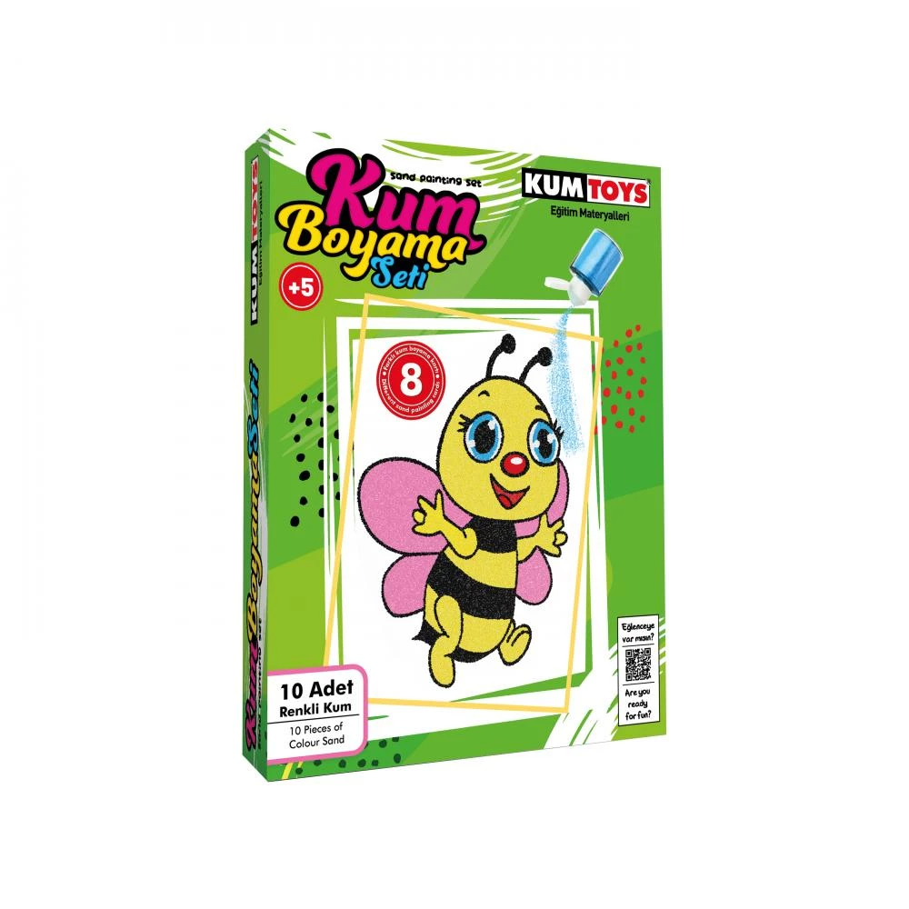 KUMTOYS KUM BOYAMA SETI 8LI Diğer KM5454