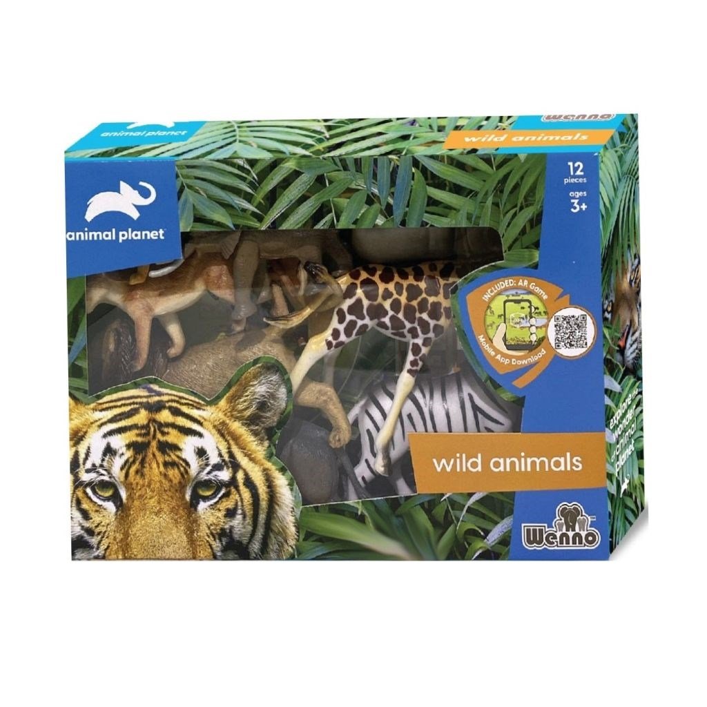 KUTULU 12 PARCA VAHSI HAYVAN SETI Diğer SH D5901