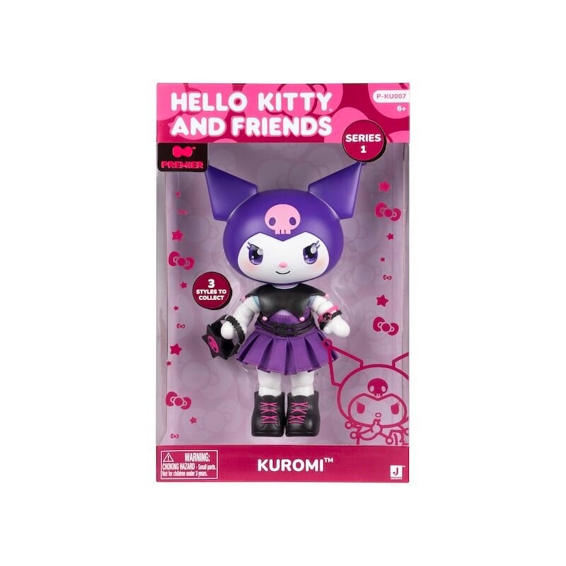 Hello Kitty 20 cm Figür Kuromi HKTH8000-HKT0704 Giochi Preziosi HKT0704