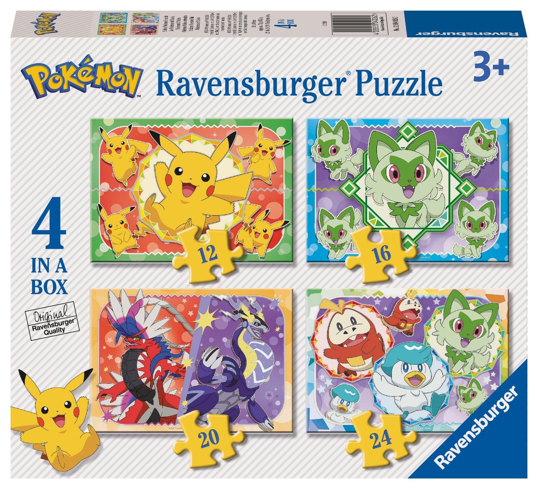RAVENSBURGER 4IN1 POKEMON PUZZLE Diğer RPX120040262