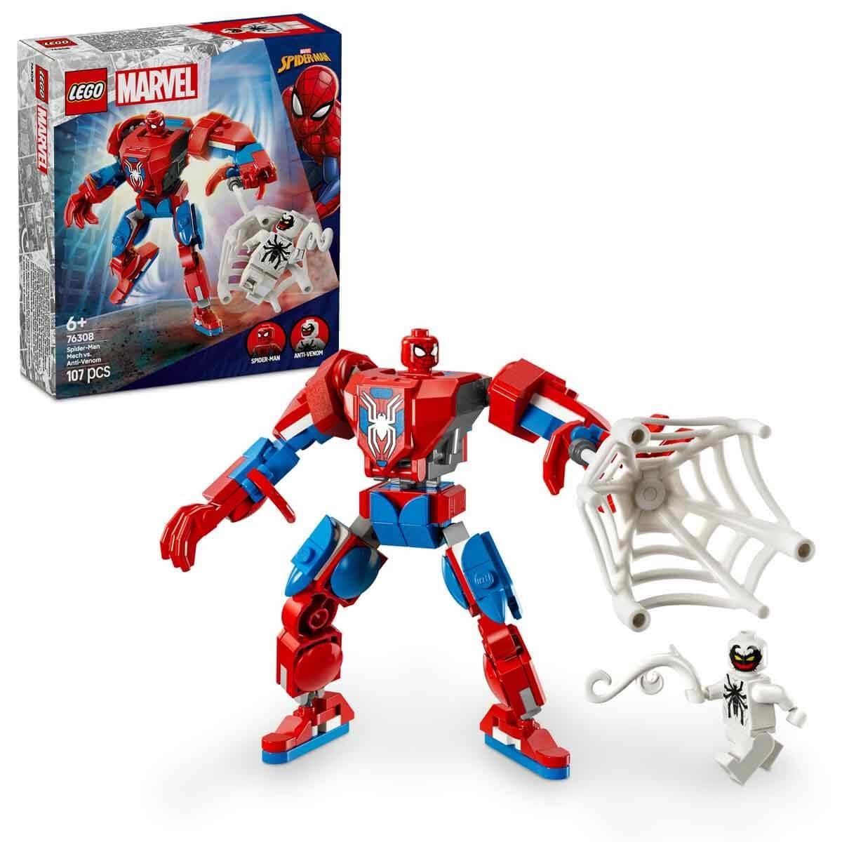 LEGO Marvel Örümcek Adam Robotu Anti Venoma Karşı 76308 Diğer LSS76308