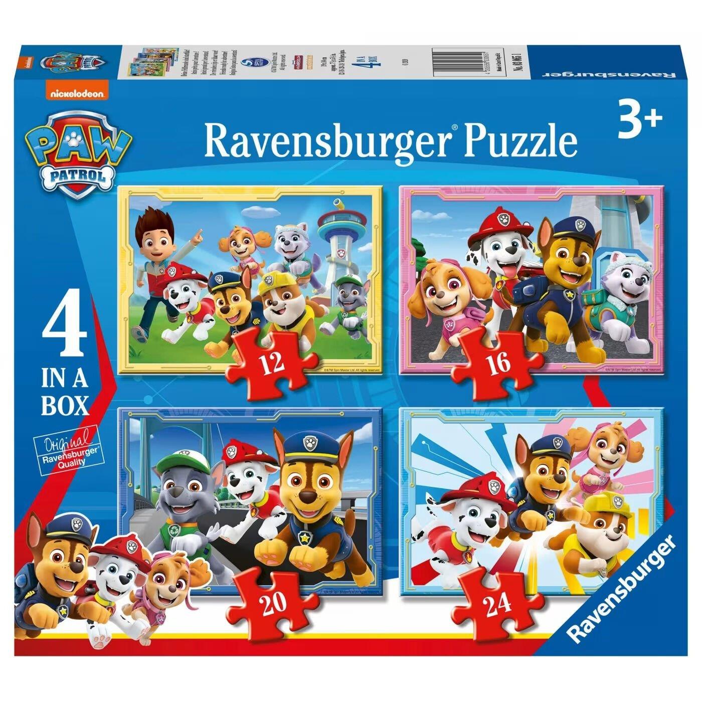 RAVENSBURGER 4IN1 PAW PATROL PUZZLE Diğer RPX030651