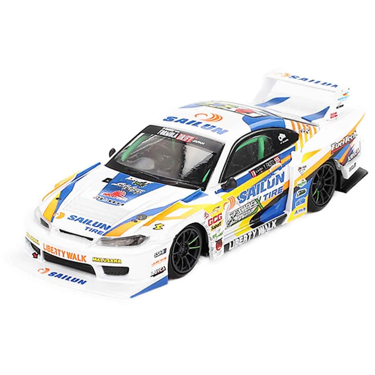 MINI GT 1:64 NISSAN LB-SUPER SILHOUETTE S15 SILVIA #555 2023 FORMULA DRIFT JAPAN MGT00895 Diğer MGT00895