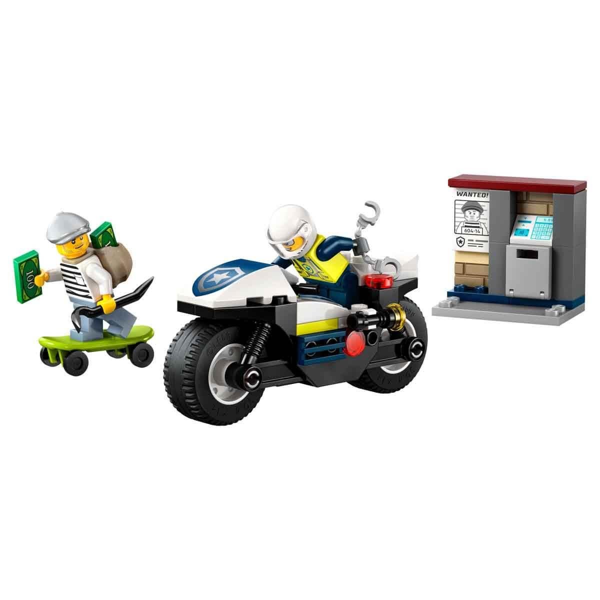 LEGO CITY POLIS MOTOSIKLETI TAKIBI 60455 Diğer LSC60455