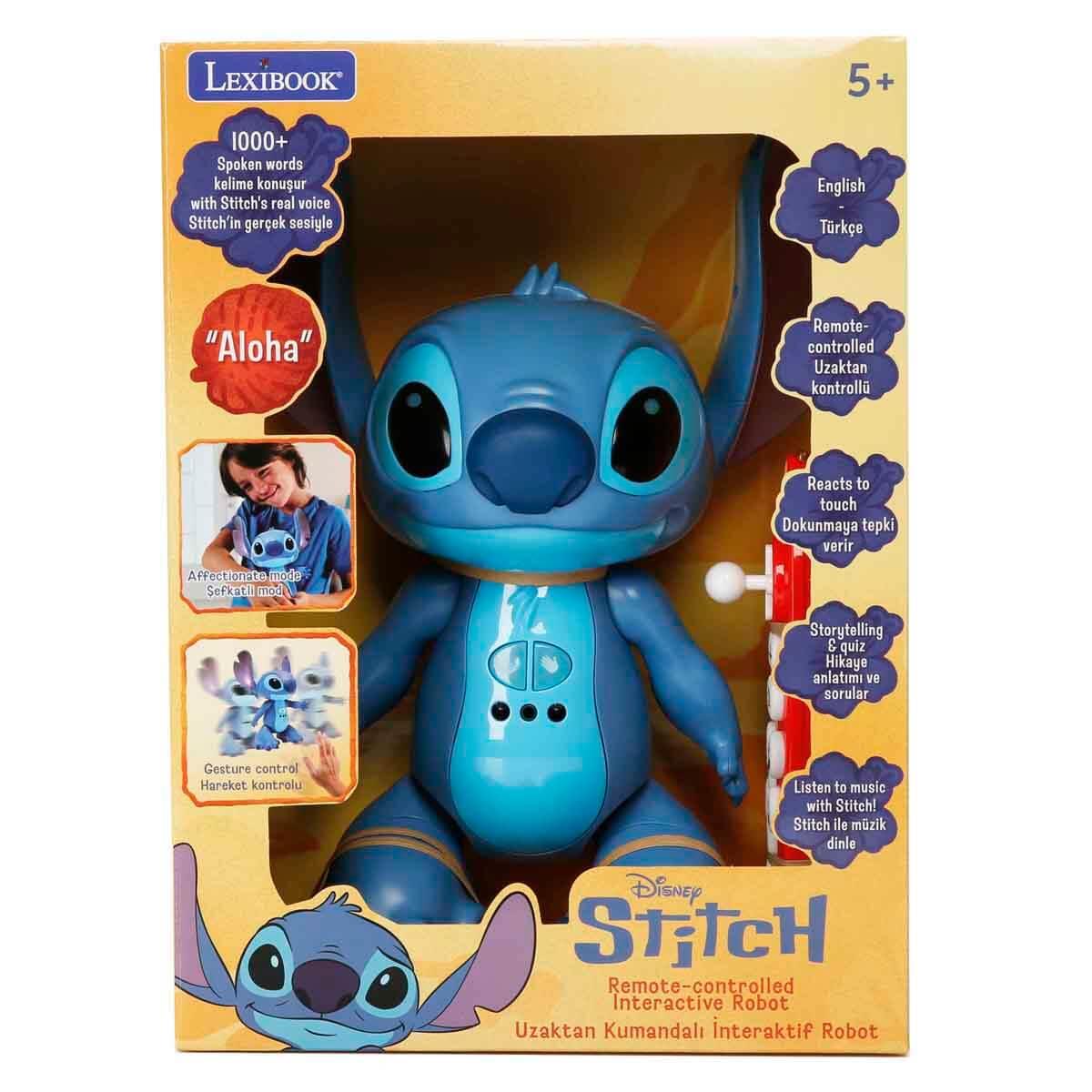 DISNEY STITCH SESLI VE ISIKLI UZAKTAN KUMANDALI INTERAKTIF ROBOT S00011804 Diğer S00011804