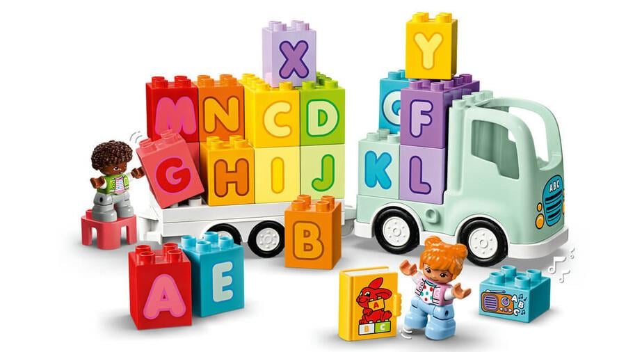 LEGO DUPLO KASABASI ALFABE KAMYONU OYUNCAGI 10421 Diğer LED10421
