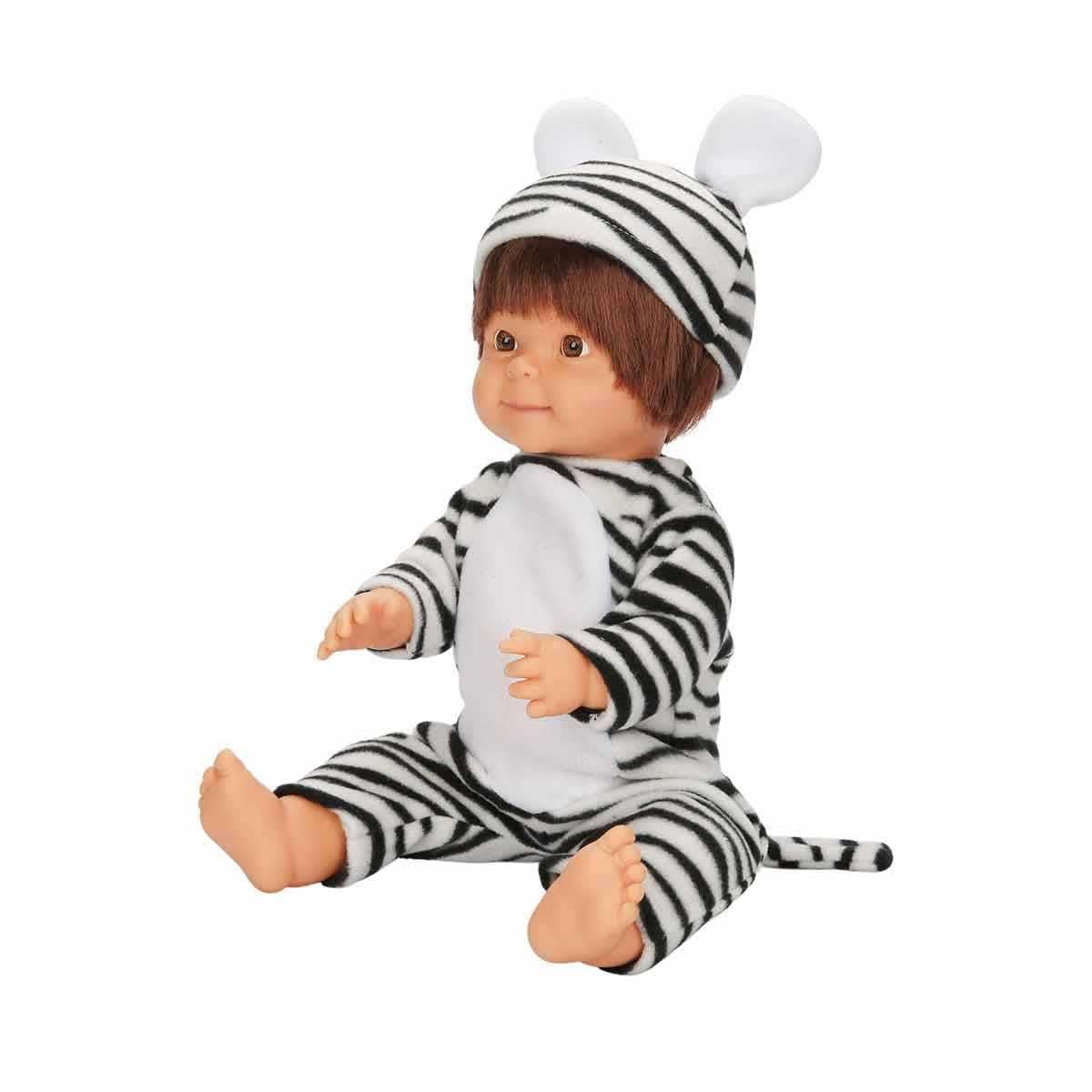 BEBELOU HAYVAN KOSTUMLU 40 CM ZEBRA BEBEK Sunman S00040041 Z