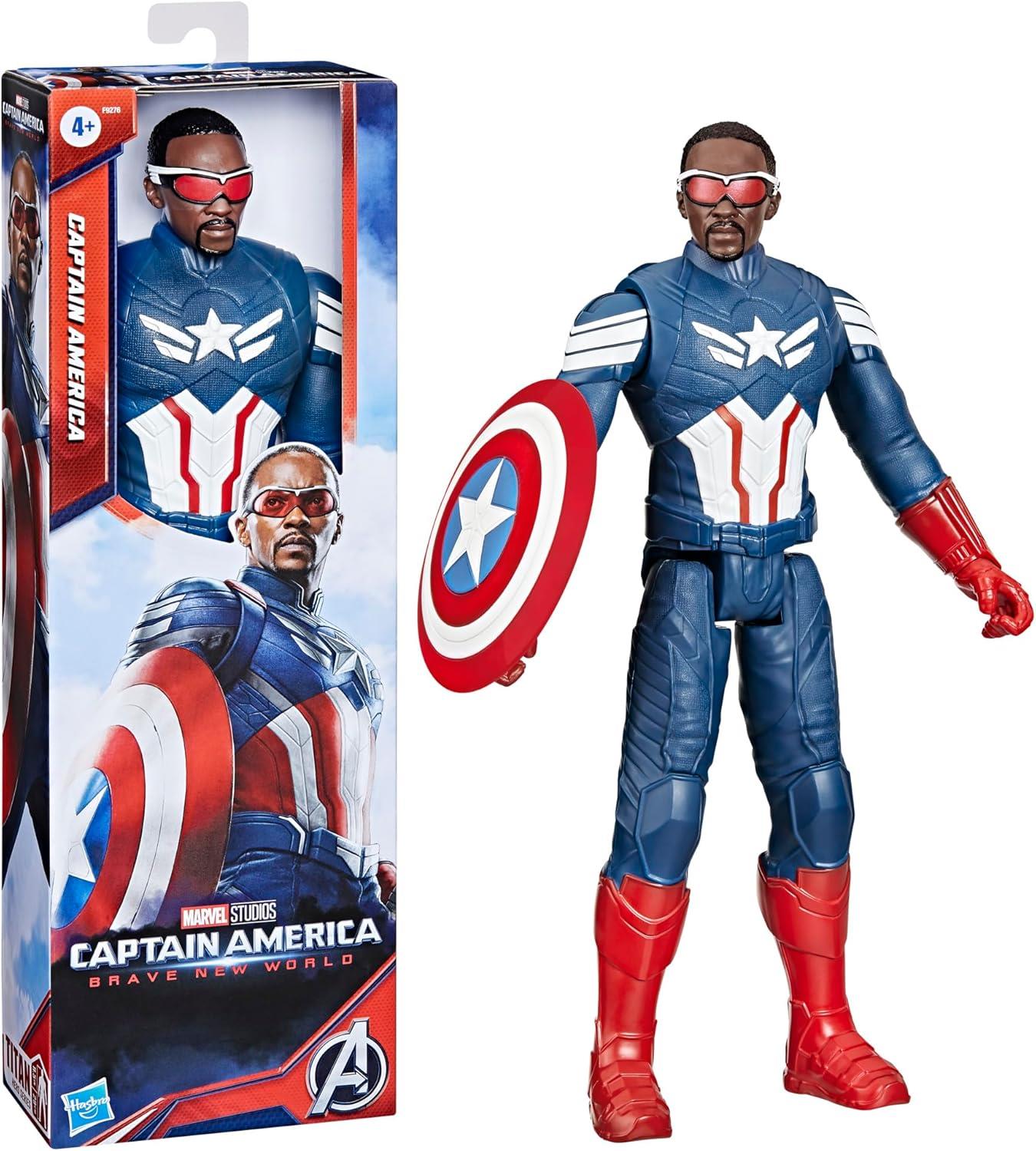MARVEL STUDIOS TITAN HERO SERISI CAPTAIN AMERICA AKSIYON FIGURU 30 CM F9276 Diğer F9276