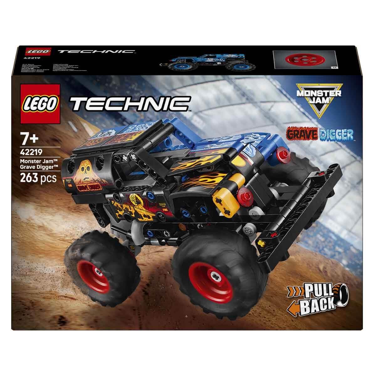 LEGO TECHNIC MONSTER JAM GRAVE DIGGER ATES VE BUZ 42219 Diğer LMT42219