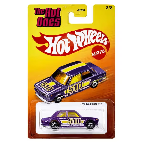 HOT WHEELS THE HOT ONES DIE CAST 71 DATSUN 510 JBY68-JKX55 Diğer JKX55