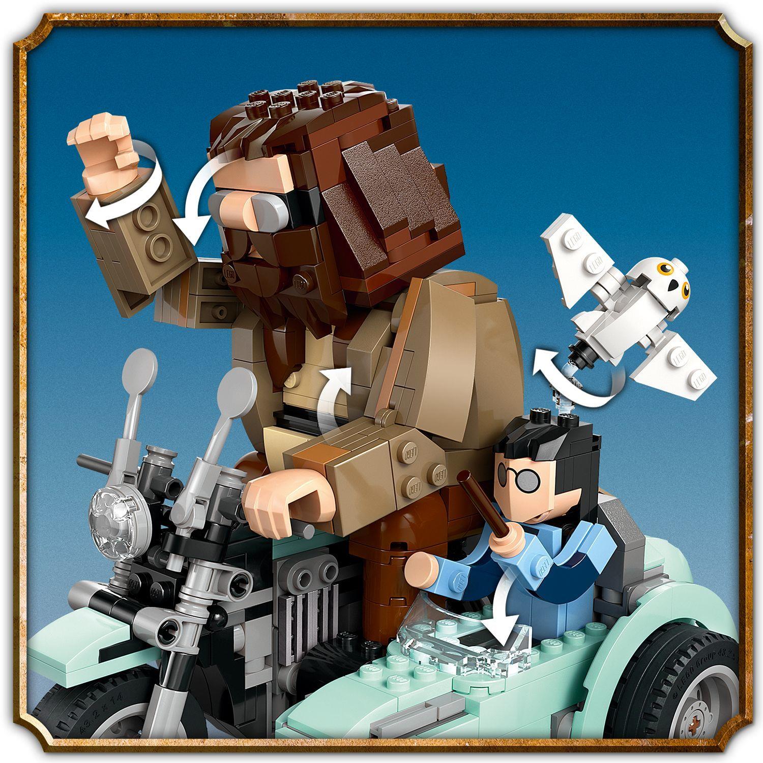 LEGO HARRY POTTER HAGRID VE HARRYNIN MOTOSIKLET YOLCULUGU 76443 Diğer LSH76443