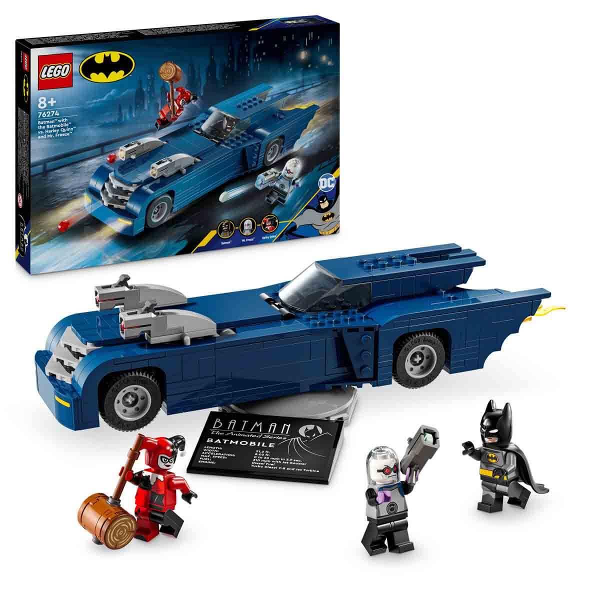 LEGO DC BATMOBILE ILE BATMAN HARLEY QUEEN VE MR. FREEZE 76274 Diğer LSS76274