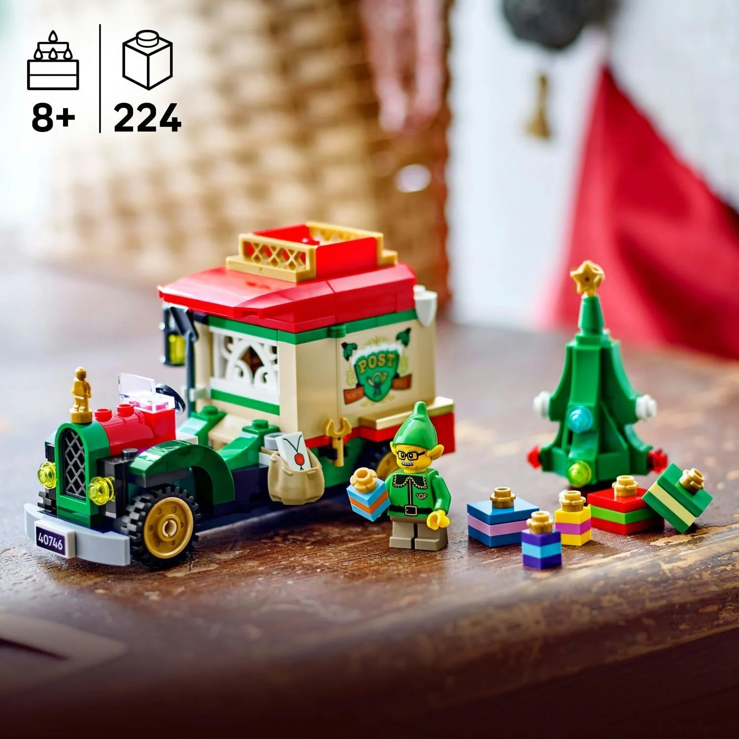 LEGO NOEL BABANIN DAGITIM KAMYONU 40746 Diğer LIC40746