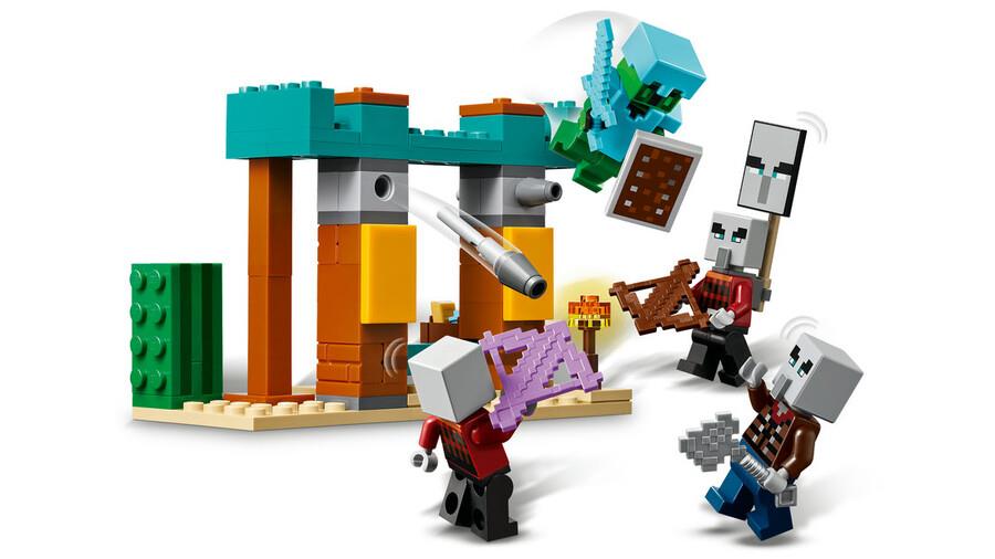 LEGO MINECRAFT SERSERI KOYLU COL DEVRIYESI 21267 Diğer LMN21267