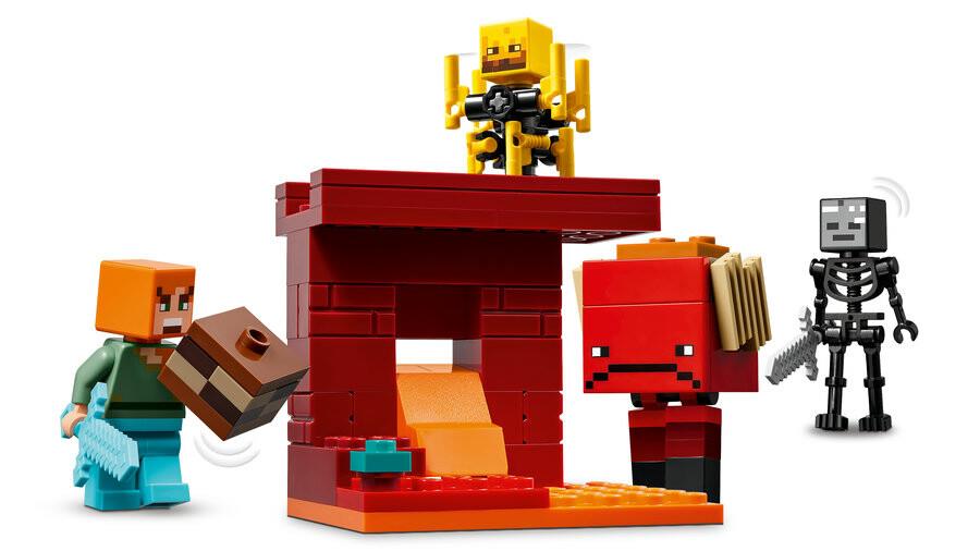 LEGO MINECRAFT NETHER LAV SAVASI 21266 Diğer LMN21266