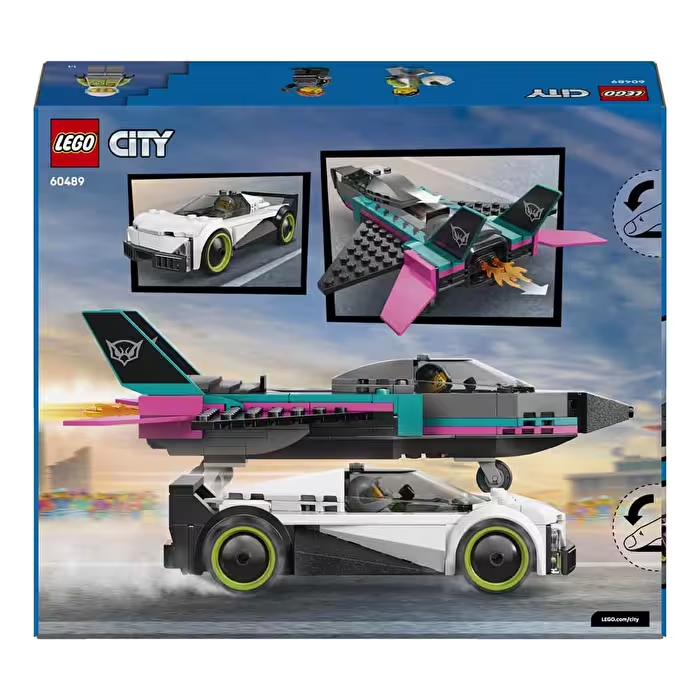 LEGO CITY JET ARABAYA KARSI 60489 Diğer LSC60489
