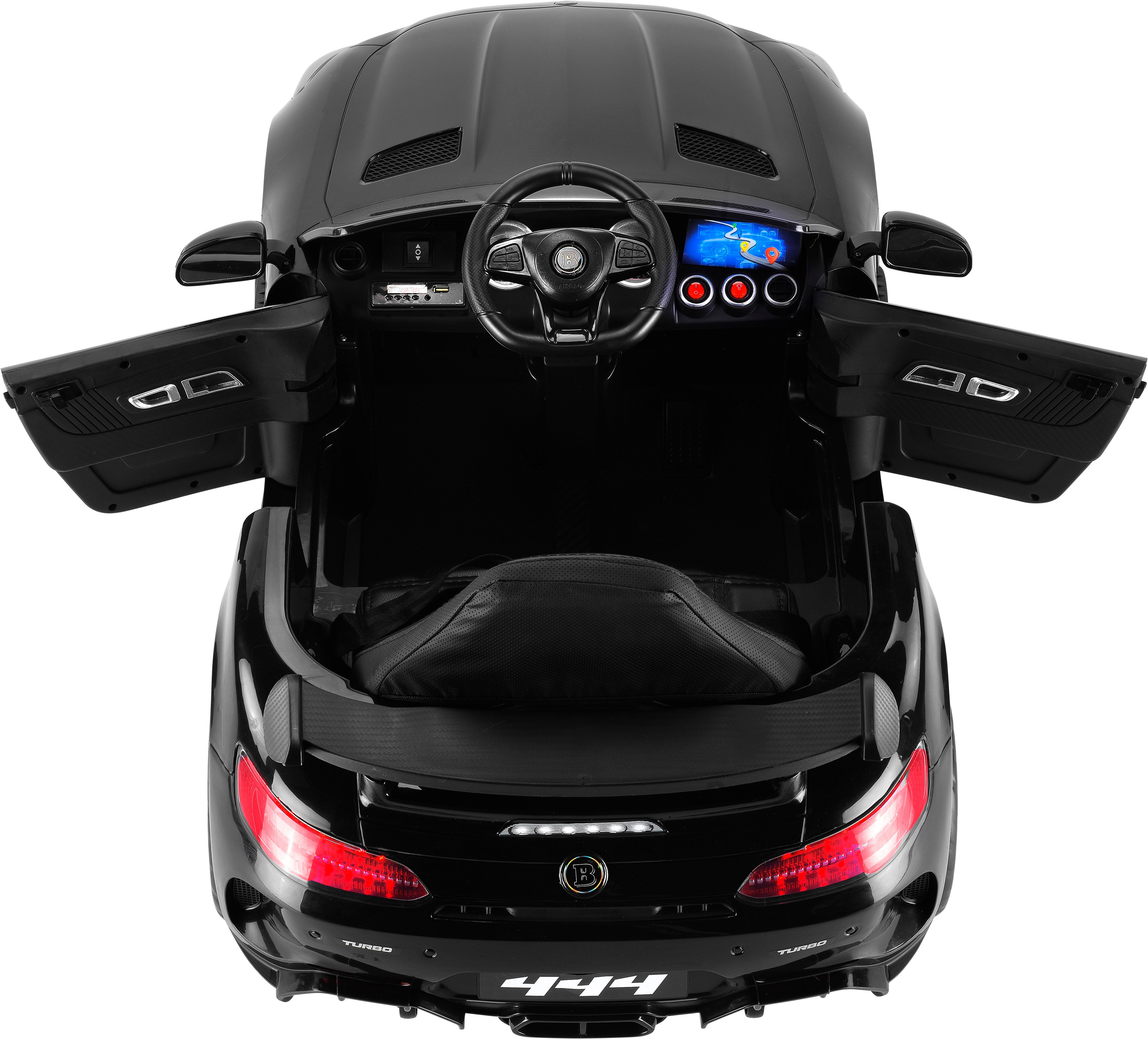 BABYHOPE 444 GTR SPORT AKULU ARABA 12V SIYAH Diğer 444 GTR S