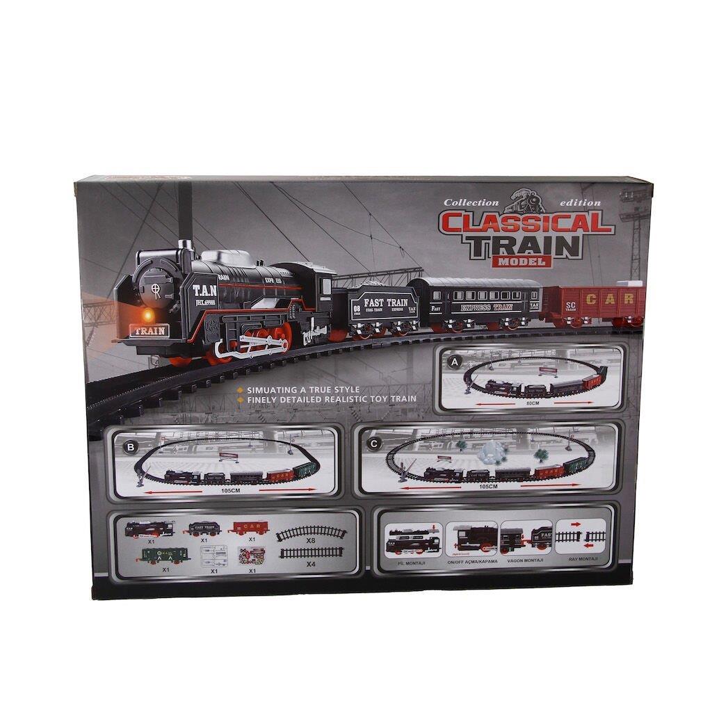 Vardem Kutulu 26 Parça Işıklı ve Sesli Classic Model Tren Set Vardem VAR JHX6687