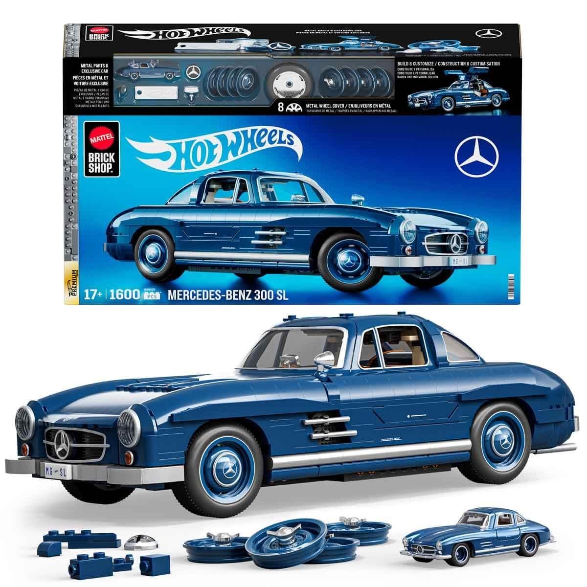HOT WHEELS PREMIUM SERISI MERCEDES BENZ 300 SL ARABA 1600 PARCA HWW25 Diğer HWW25