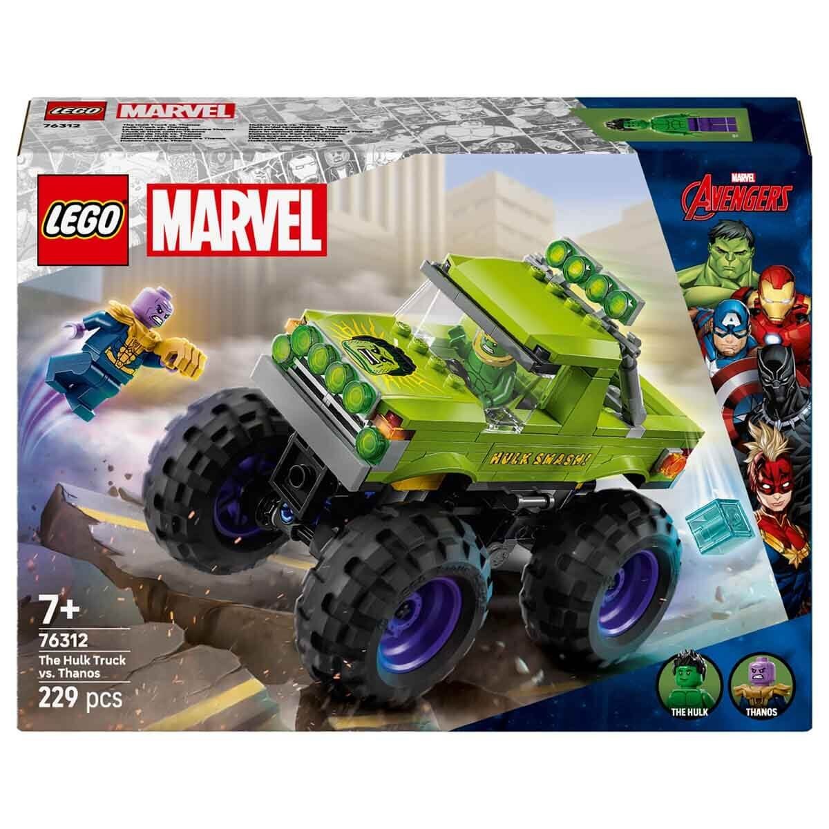 LEGO Marvel Hulk Kamyonu Thanosa Karşı 76312 Lego LSS76312