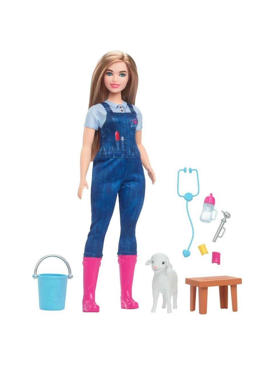 Barbie 65. Yıl Deluxe Kariyer Bebekleri Veteriner HRG42 Barbie HRG42