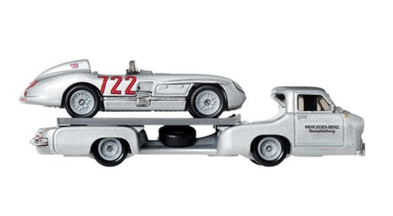 Hot Wheels Team Transport Mercedes-Benz 300 SLR & Mercedes-Benz Renntransporter JHX90 Hot Wheels JHX90