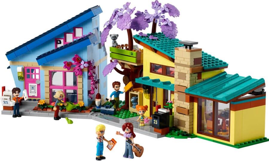 LEGO Friends Olly ve Paisley'nin Aile Evleri 42620 Lego LGF42620