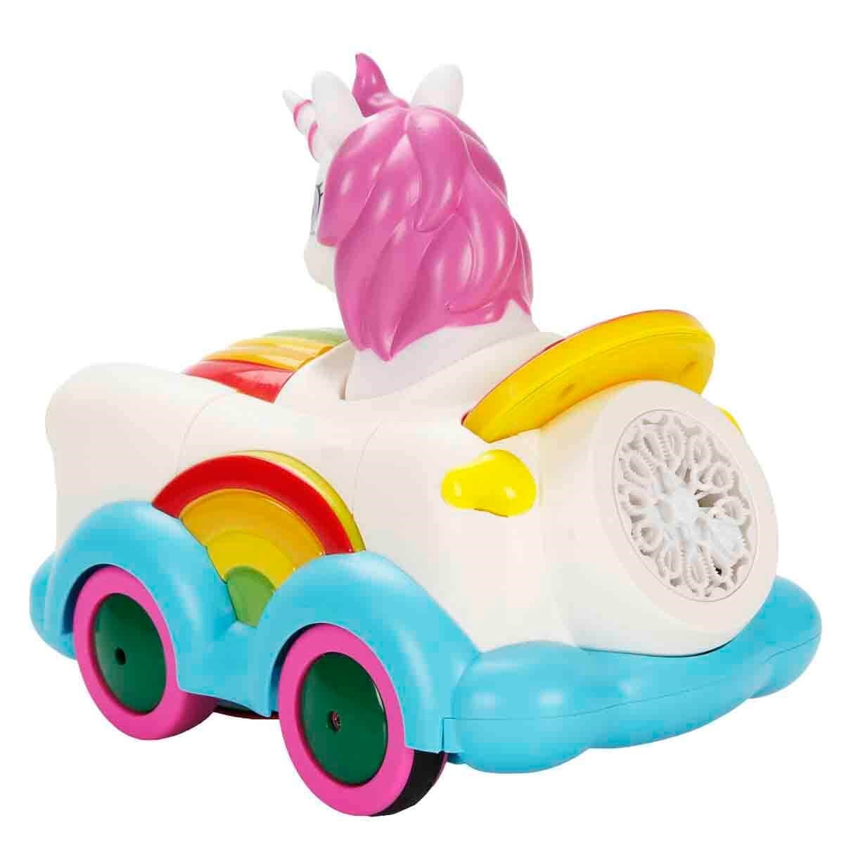 UZAKTAN KUMANDALI BALONCUK CIKARTAN UNICORN ARABA 3.7V.USB Diğer S00090834