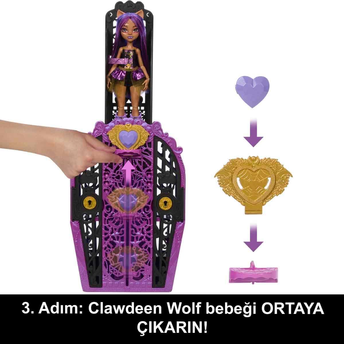Monster Mysteries ile Gizemli Arkadaşlar Abber Bominable HYB12-HXH87 Monster High	 HXH87