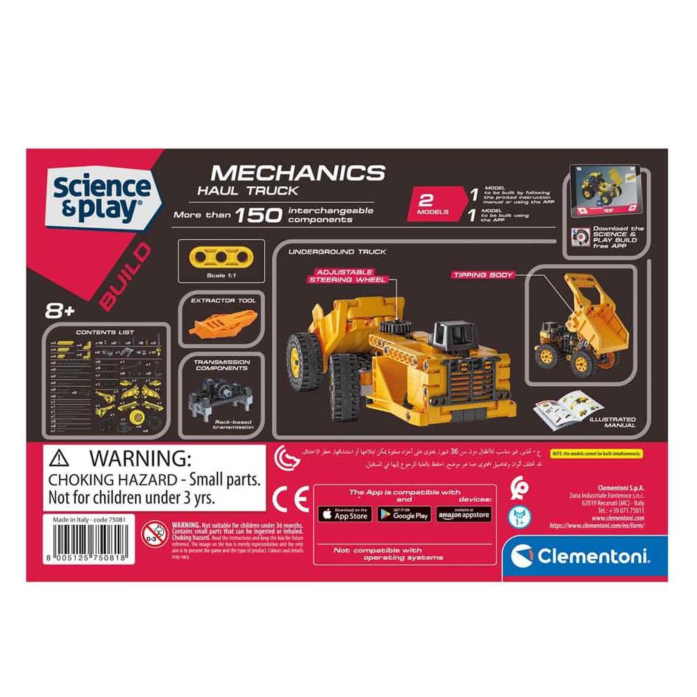 CLEMENTONI MEKANIK LABORATUVAR HAUL TRUCK CLE75081 Diğer CLE 75081