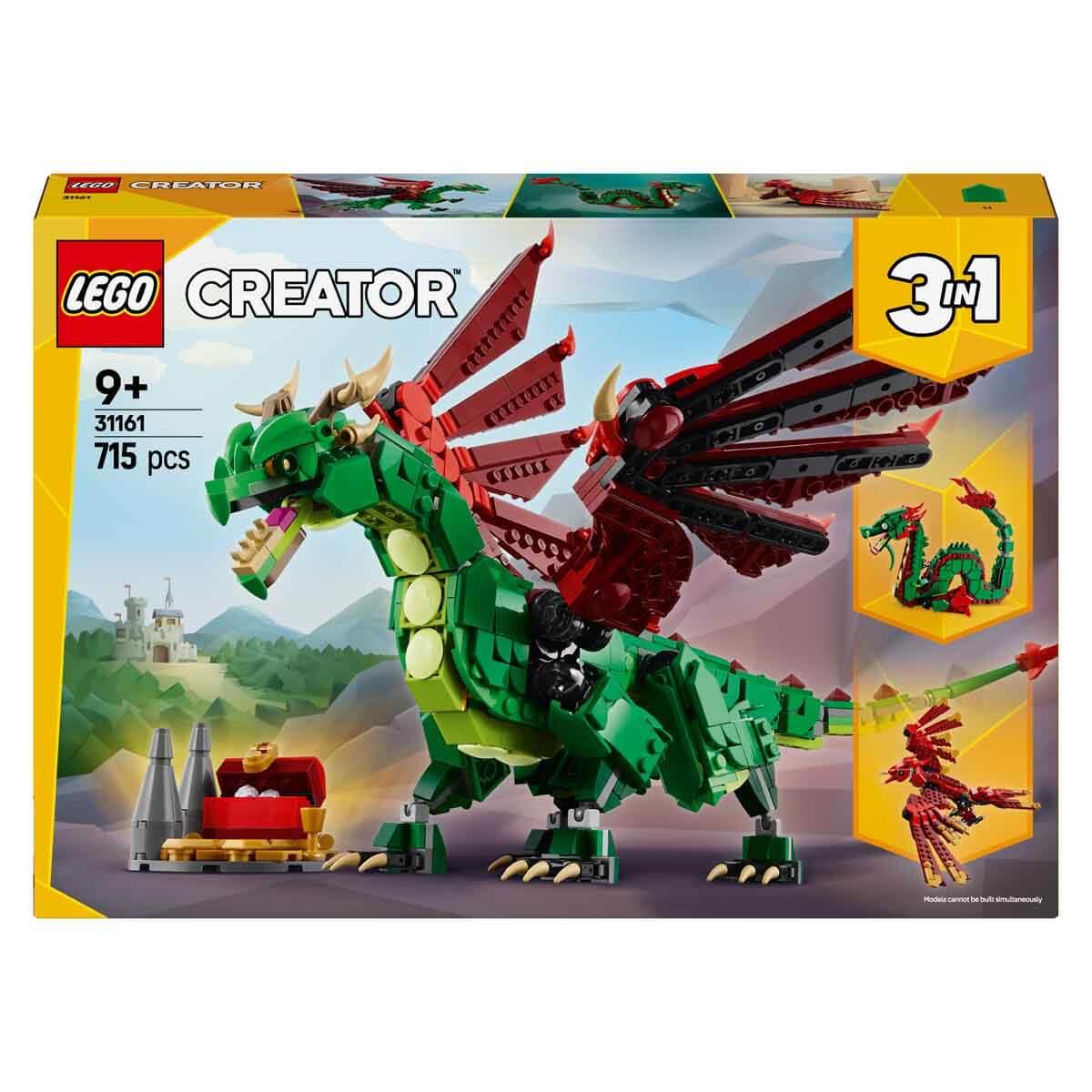 LEGO CREATOR 3’U 1 ARADA ORTA CAG EJDERHASI 31161 Diğer LMC31161