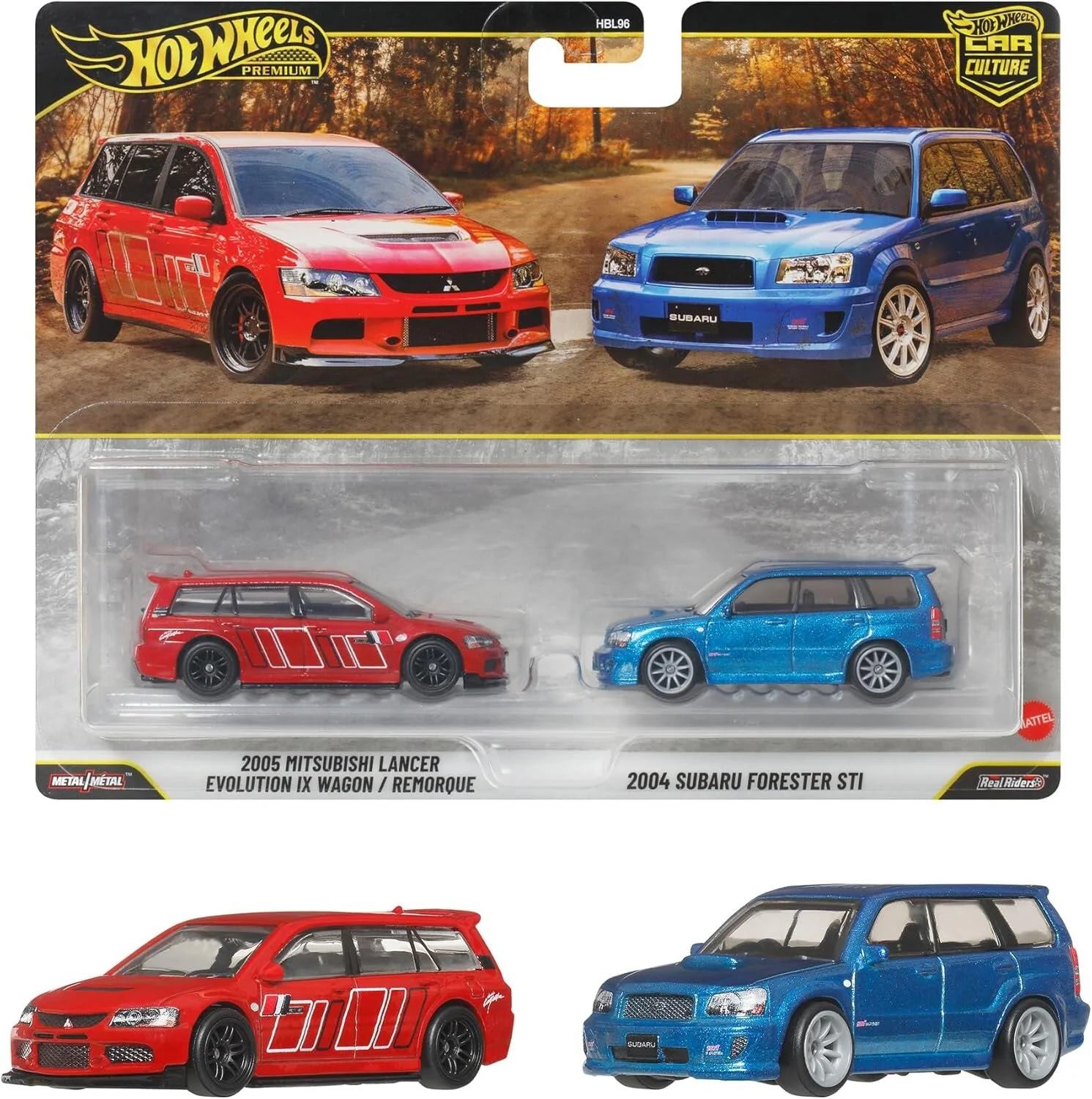HW PREMIUM 2LI PAKET 2005 MITSUBISHI LANCER EVOLUTION IX WAGON&2004 SUBARU FORESTER STI HBL96-JHW46 Diğer JHW46