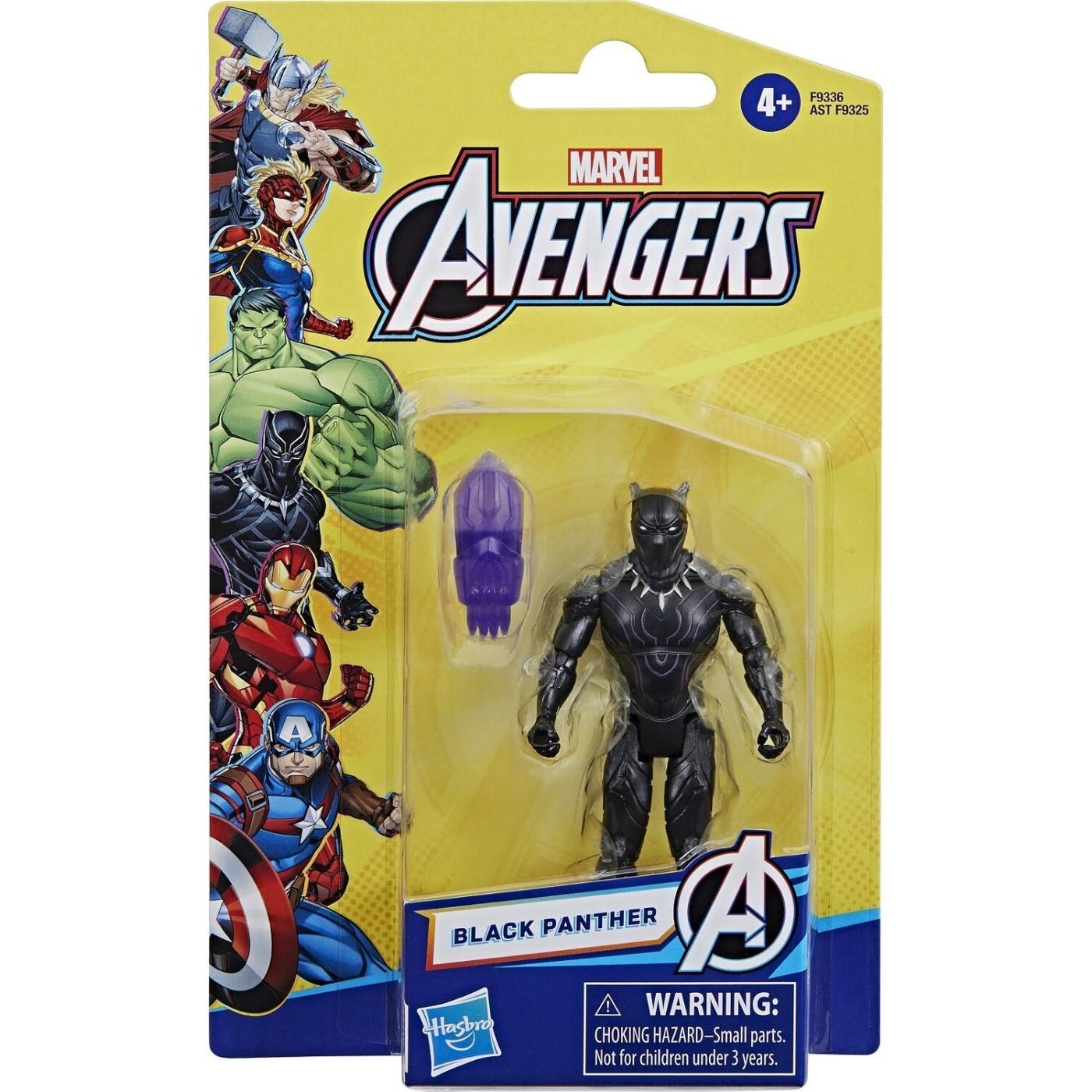 Marvel Avengers Epic Hero Serisi 4 inç Figür Black Panther F9325-F9336 Hasbro F9336