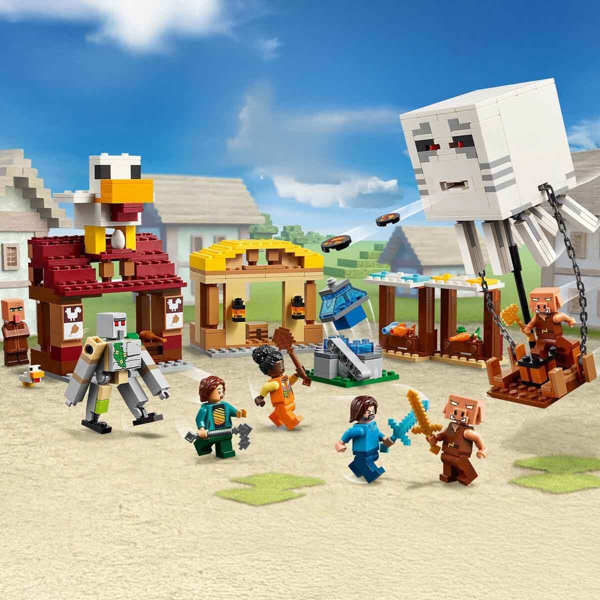 LEGO MINECRAFT HORTLAK BALON KOY SALDIRISI 21273 Diğer LMN21273