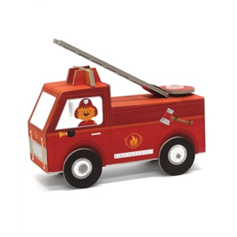 Krooom İtfaiye Aracı 3D Fold My Car