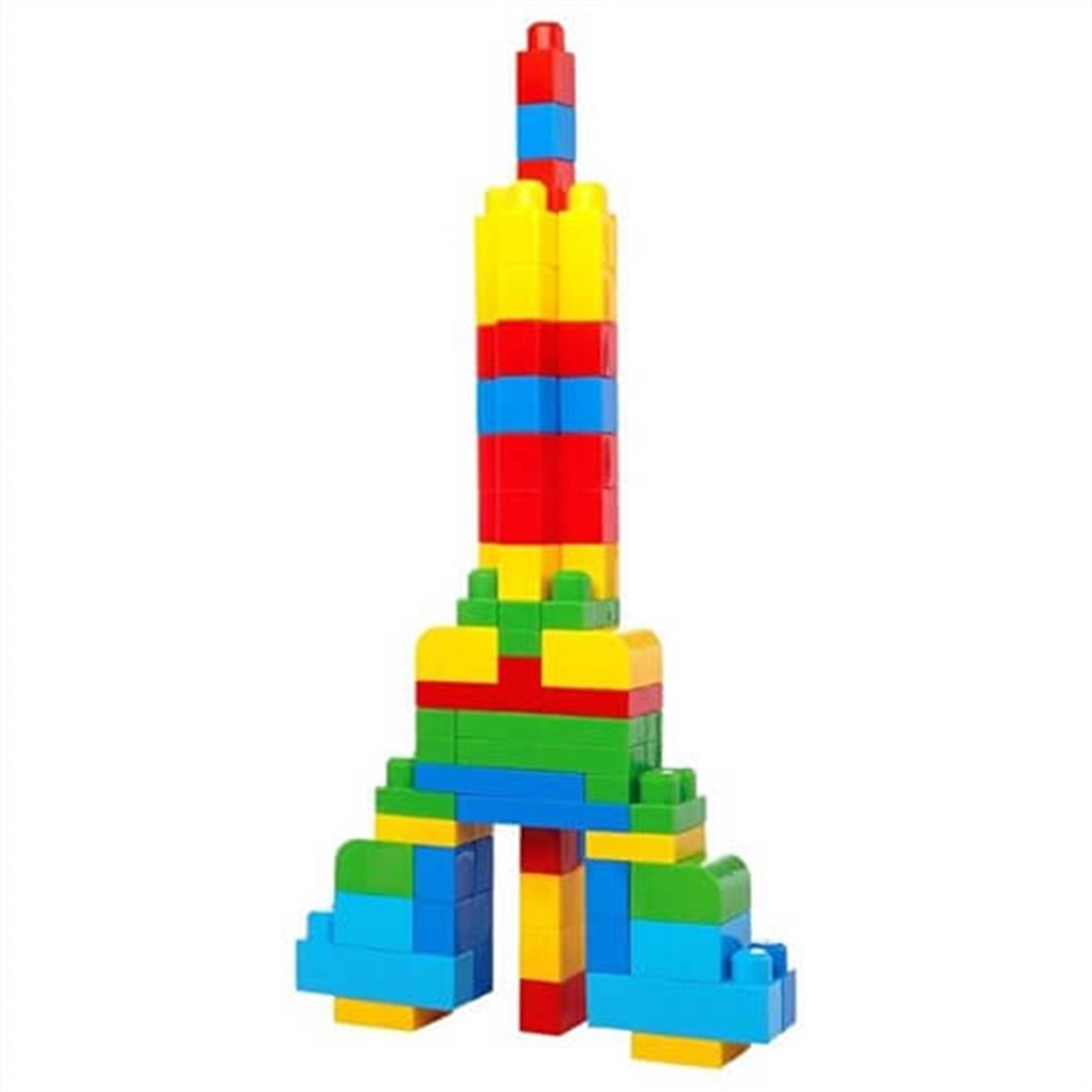Mega Bloks First Builders 60 lı Blok Torbaları Mavi CYP67-DCH55 Fisher Price DCH55