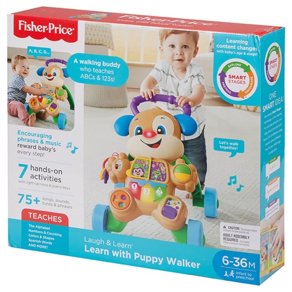 Fisher Price Eğitici Köpekçik Yürüteç FTG10